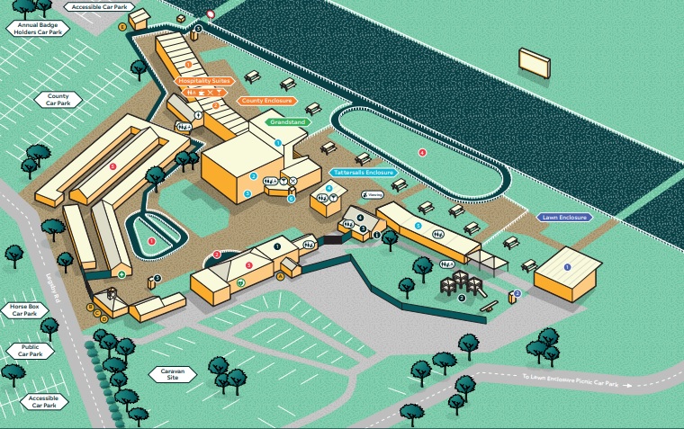 Racecourse Map