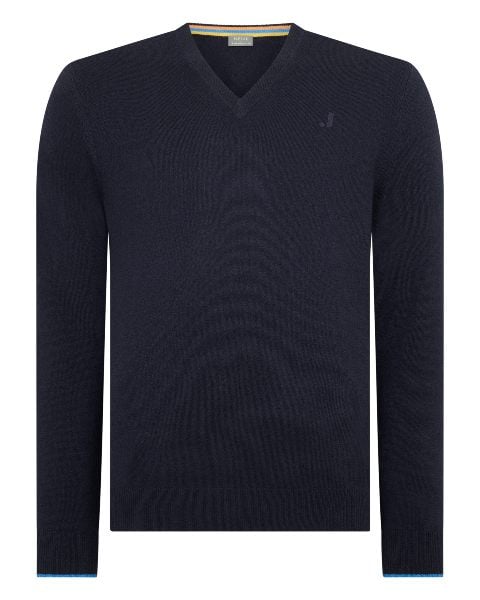 Jockey Club Men's V Neck Cashmere Jumper.jpg