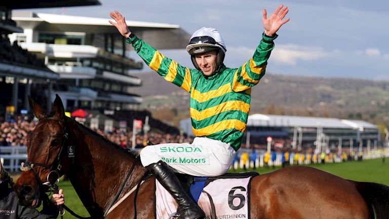 INOTHEWAYURTHINKIN WINS BOODLES CHELTENHAM GOLD CUP 