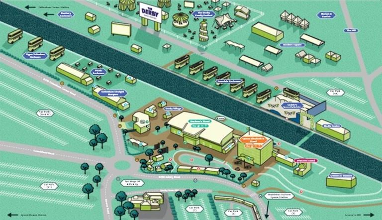 Racecourse Map