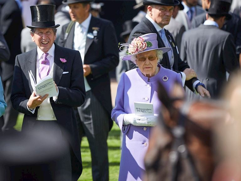 The Queen and The Investec Derby