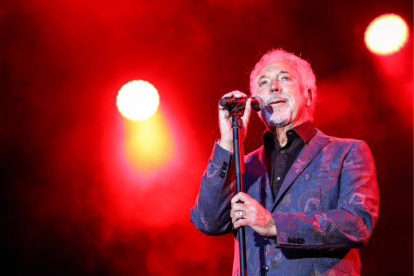 TOM JONES AT HAYDOCK PARK