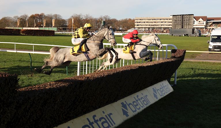 GREY DAWNING HEADS THE MARKET AS 18 ENTRIES REVEALED FOR 20TH RUNNING OF THE GRADE ONE BETFAIR CHASE