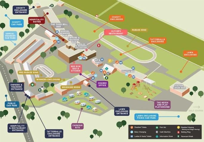 Racecourse Map