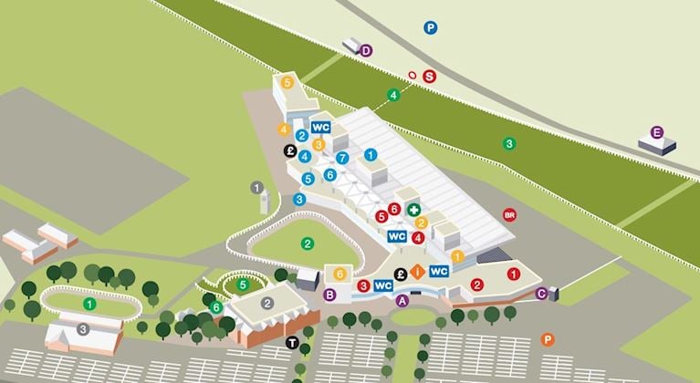 Racecourse Map